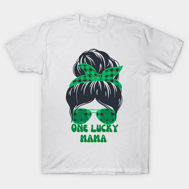 One lucky mama st patricks day T-Shirt by Beyond TShirt